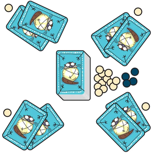 Otters Card Game Asmodee USA Otters Card Game Asmodee USA