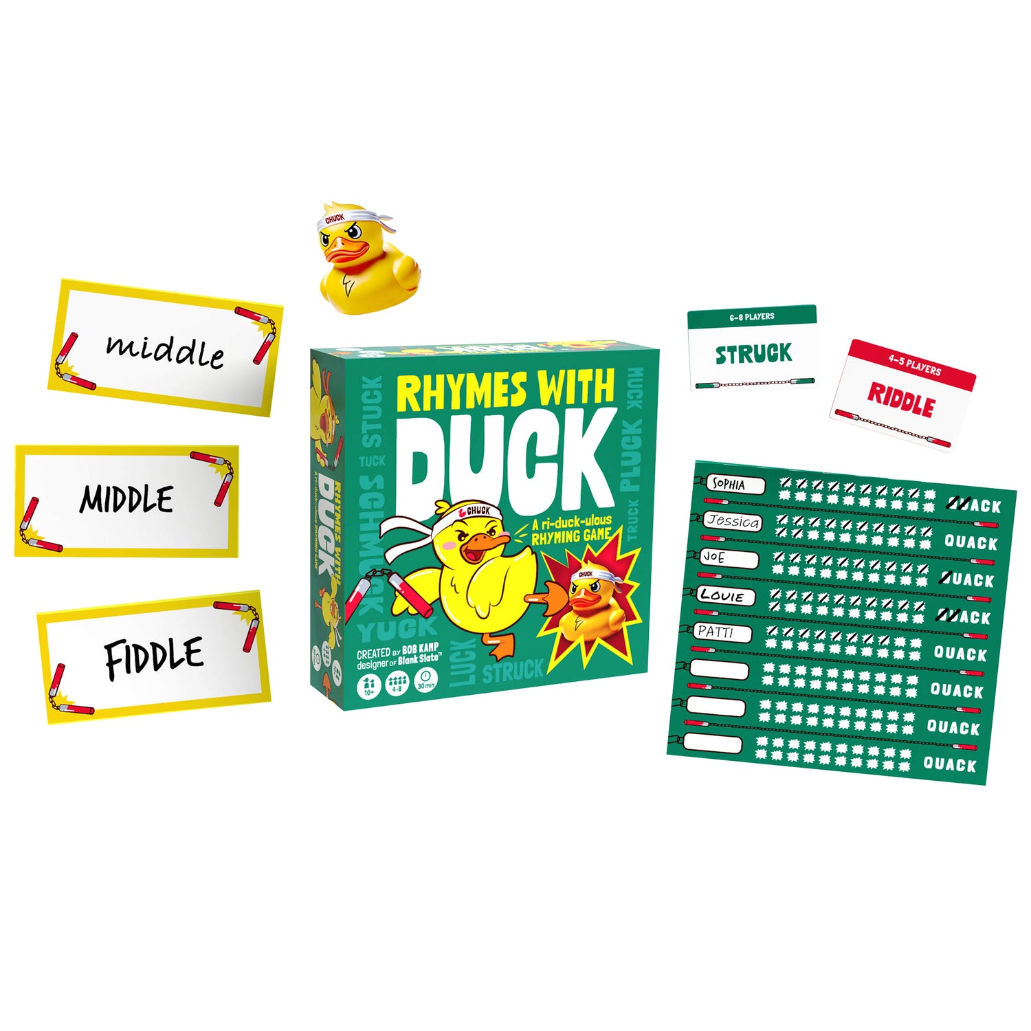 Rhymes with Duck Board Game – Asmodee USA
