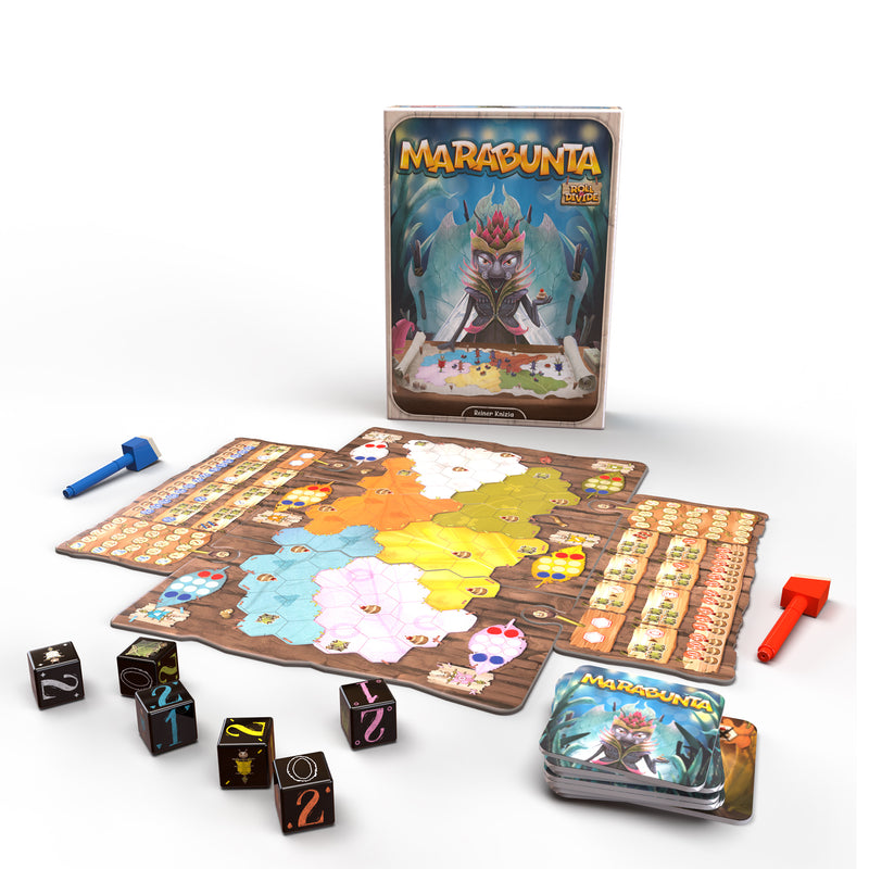 Asmodee, Marabunta, gioco di famiglia, gioco da tavolo, 2 giocatori Asmodee, Marabunta, gioco di famiglia, gioco da tavolo, 2 giocatori