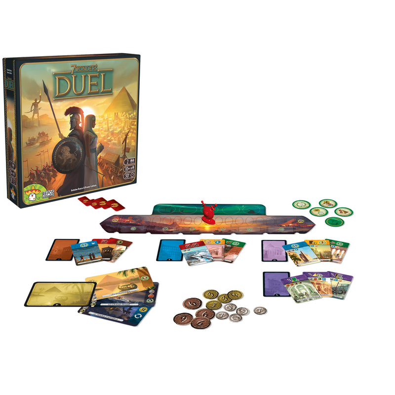 7 Wonders Duel Board Game for Two Players – Asmodee North America