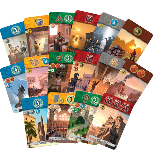 7 Wonders Duel Board Game for Two Players Asmodee USA 7 Wonders Duel Board Game for Two Players Asmodee USA