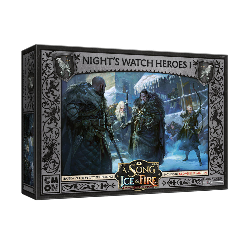 Load image into Gallery viewer, A Song of Ice &amp; Fire Miniatures Game: Night&#39;s Watch Heroes 1
