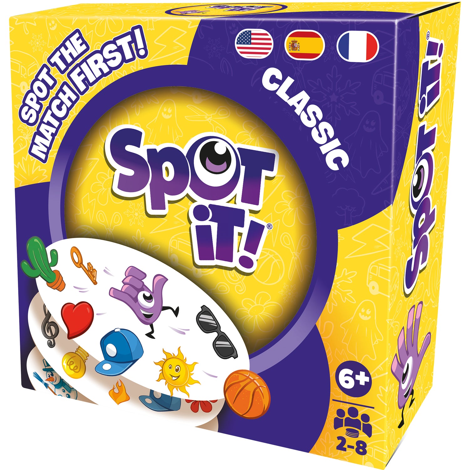 Spot It! Classic (Eco Sleeve) – Asmodee USA