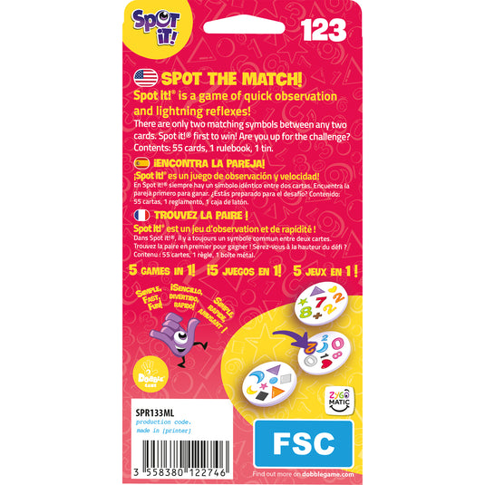 Spot it!: 123 (Eco blister)