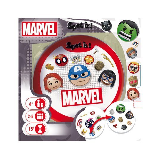Spot it! Marvel Emoji (Eco Blister)