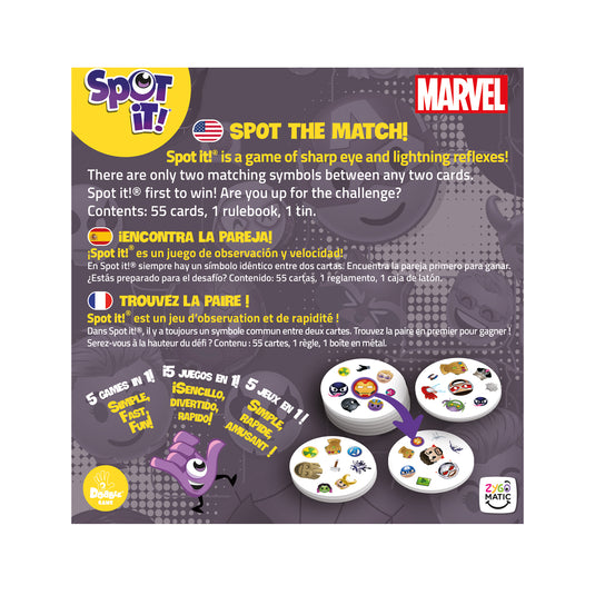 Spot it! Marvel Emoji (Eco Sleeve)