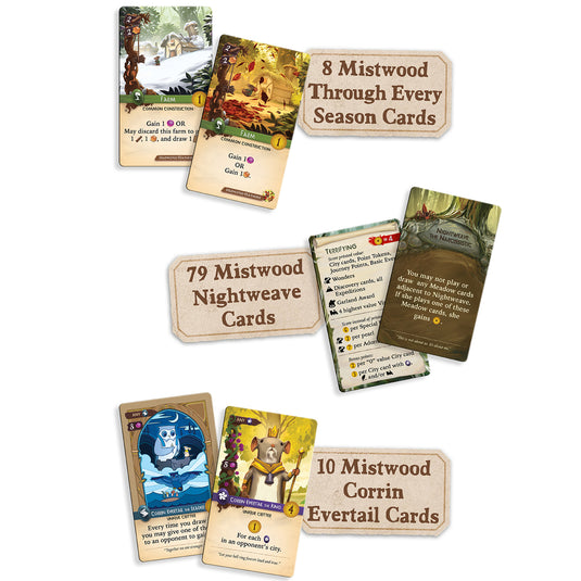 Everdell Expansions Oversized Cards