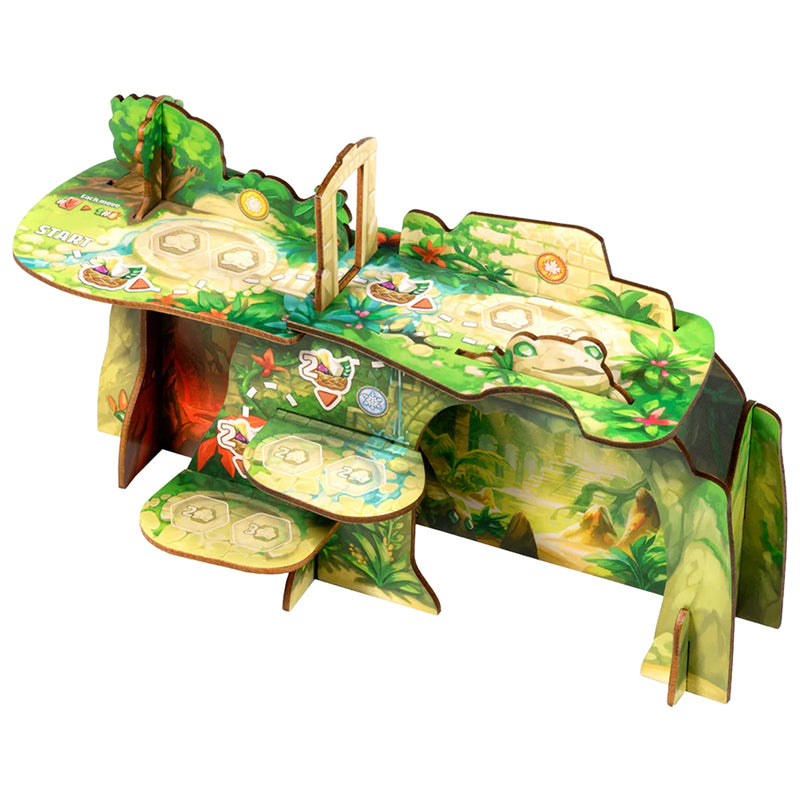 Load image into Gallery viewer, Emerland Wooden Ruins - Wooden ruin standees displayed.
