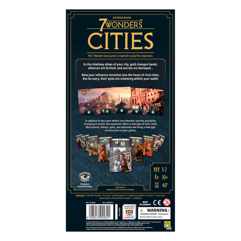 Load image into Gallery viewer, 7 Wonders: Cities (New Edition)
