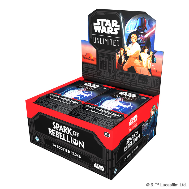 Load image into Gallery viewer, Star Wars: Unlimited - Spark of Rebellion Booster Display

