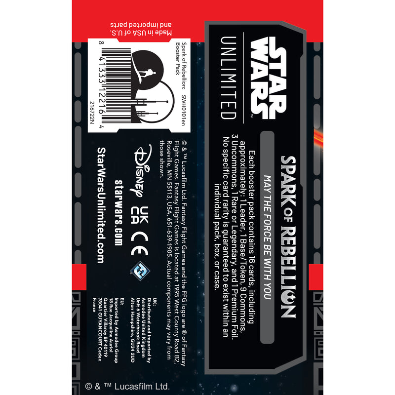 Load image into Gallery viewer, Star Wars: Unlimited - Spark of Rebellion Booster Display
