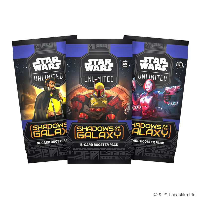 Star Wars: Unlimited - Shadows of the Galaxy: Booster Display Asmodee USA Star Wars: Unlimited - Shadows of the Galaxy: Booster Display Asmodee USA