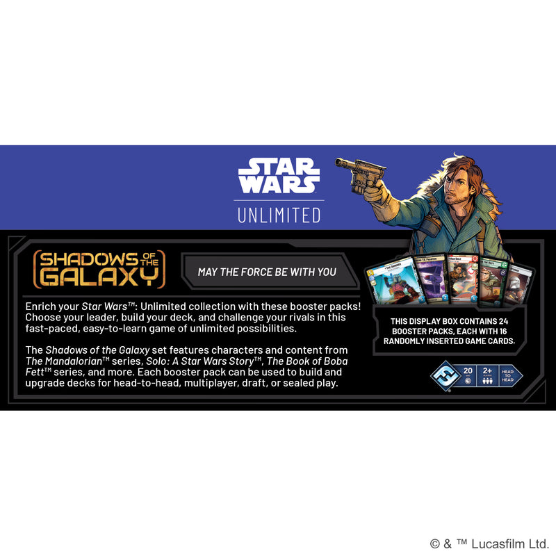 shadows of galaxy booster box Star Wars: Unlimited
