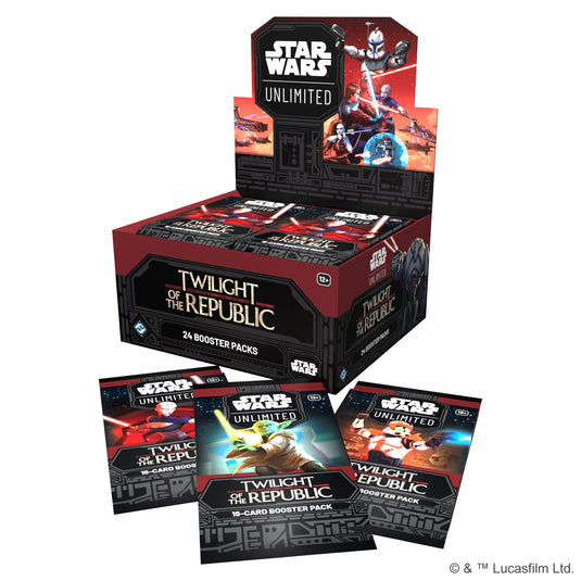 Star Wars: Unlimited – Twilight of the Republic: Booster Display