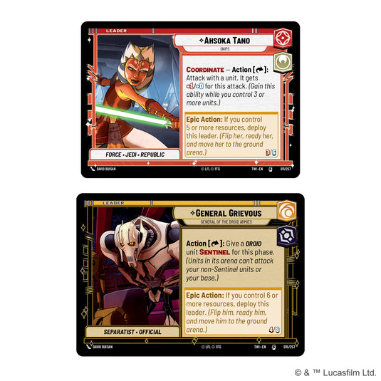 Star Wars: Unlimited Twilight of the Republic: Two-Player Starter Star Wars: Unlimited Twilight of the Republic: Two-Player Starter