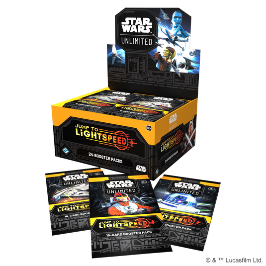 Star Wars: Unlimited – Jump to Lightspeed: Booster Display