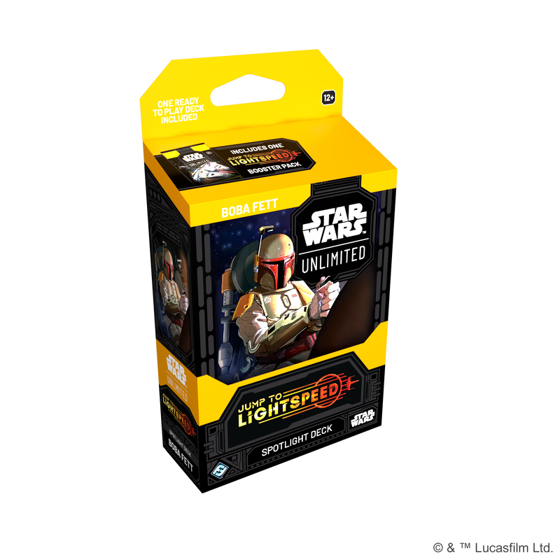 Load image into Gallery viewer, Star Wars: Unlimited – Jump to Lightspeed Spotlight Deck: Boba Fett
