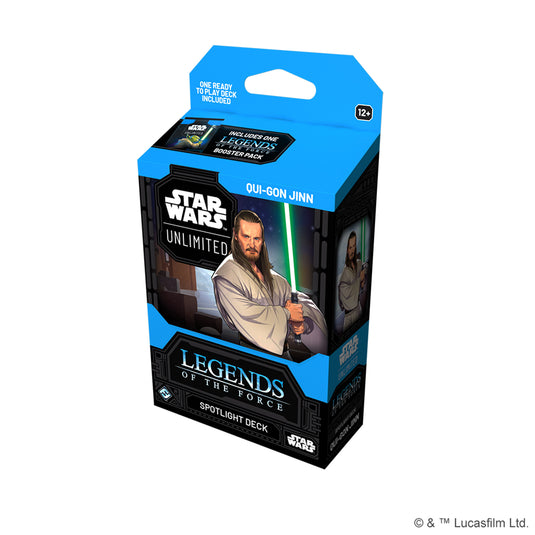 Star Wars: Unlimited - Legends of the Force: Spotlight Deck: Qui-Gon Jinn
