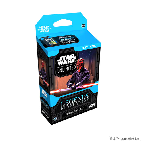 Star Wars: Unlimited - Legends of the Force: Spotlight Deck: Darth Maul