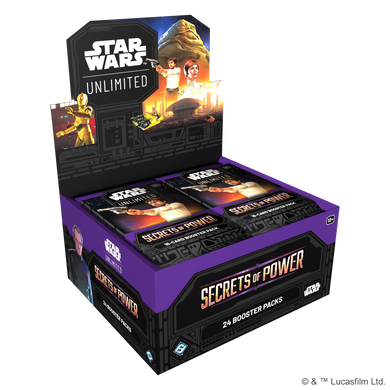 Star Wars: Unlimited - Secrets of Power: Booster Display
