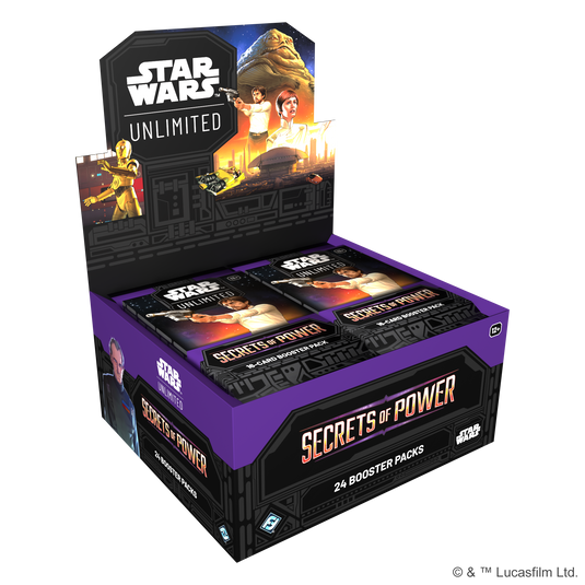 Star Wars: Unlimited - Secrets of Power: Booster Display Asmodee USA Star Wars: Unlimited - Secrets of Power: Booster Display Asmodee USA