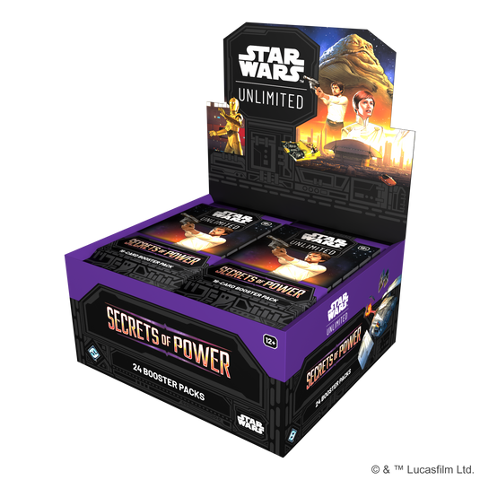 Star Wars: Unlimited - Secrets of Power: Booster Display