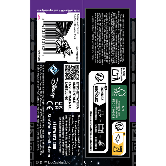 Star Wars: Unlimited - Secrets of Power: Booster Display