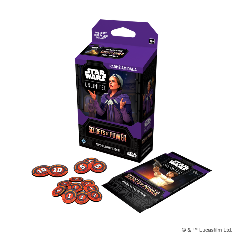 Load image into Gallery viewer, Star Wars: Unlimited - Secrets of Power: Spotlight Deck: Padme Amidala
