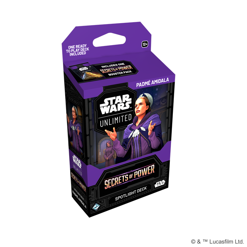 Load image into Gallery viewer, Star Wars: Unlimited - Secrets of Power: Spotlight Deck: Padme Amidala
