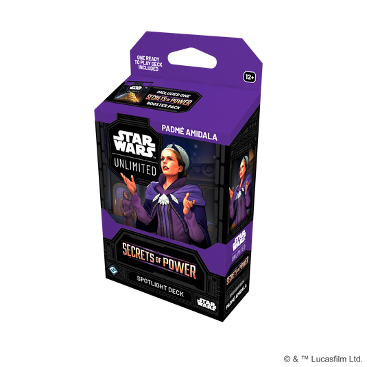 Star Wars: Unlimited - Secrets of Power: Spotlight Deck: Padme Amidala Asmodee USA Star Wars: Unlimited - Secrets of Power: Spotlight Deck: Padme Amidala Asmodee USA