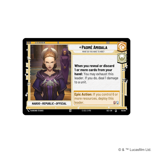 Star Wars: Unlimited - Secrets of Power: Spotlight Deck: Padme Amidala
