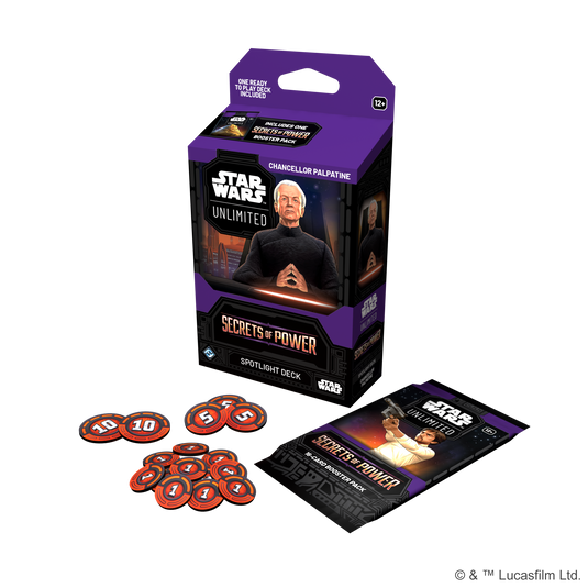 Star Wars: Unlimited - Secrets of Power: Spotlight Deck: Chancellor Palpatine
