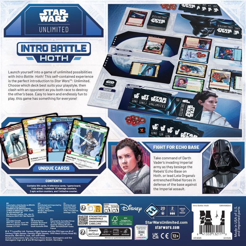 Load image into Gallery viewer, Star Wars: Unlimited - Intro Battle: Hoth
