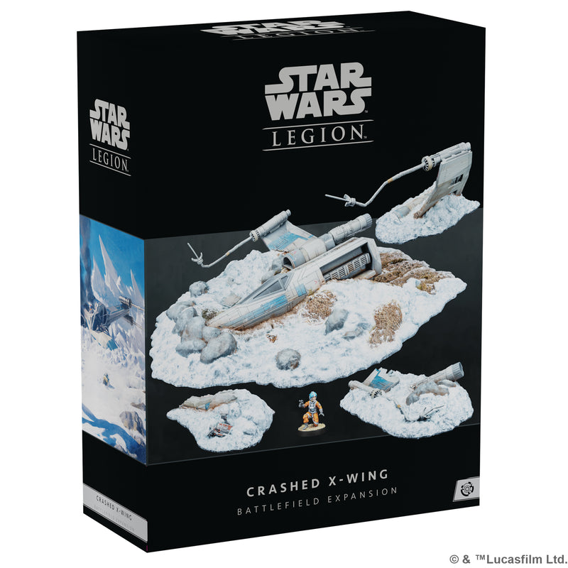 Load image into Gallery viewer, Star Wars: Legion - Crashed X-wing Battlefield Expansion
