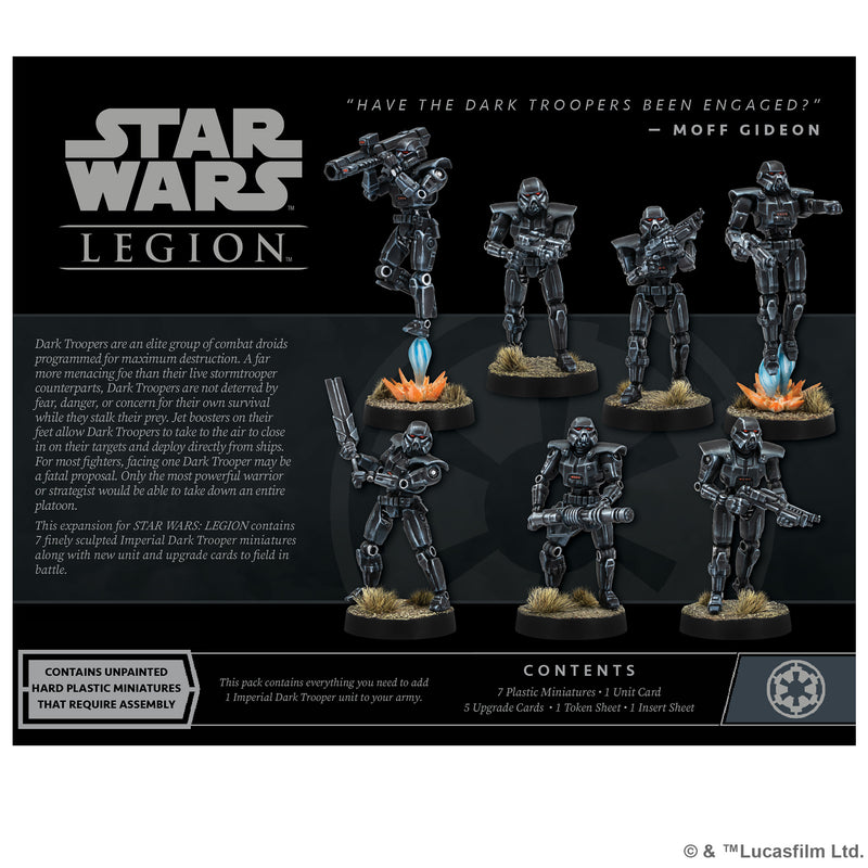 Load image into Gallery viewer, Star Wars: Legion - Dark Troopers Unit Expansion
