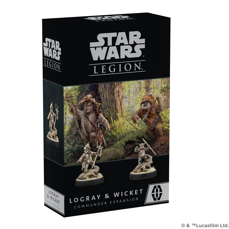 Load image into Gallery viewer, Star Wars: Legion - Logray &amp; Wicket Commander Expansion
