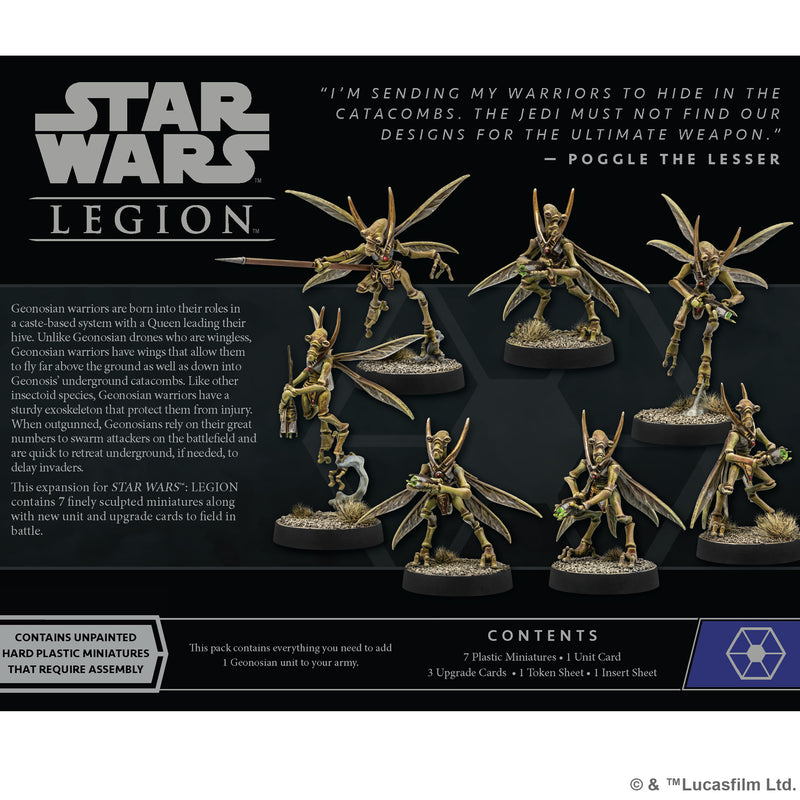 Load image into Gallery viewer, Star Wars: Legion - Geonosian Warriors Squad Pack
