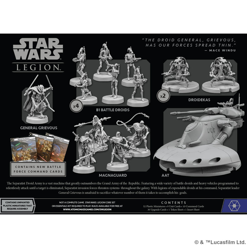 Load image into Gallery viewer, Star Wars: Legion - Separatist Invasion Force
