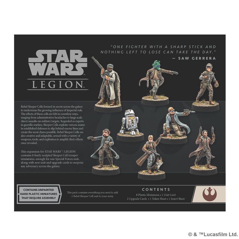 Load image into Gallery viewer, Star Wars: Legion – Rebel Sleeper Cell Unit Expansion
