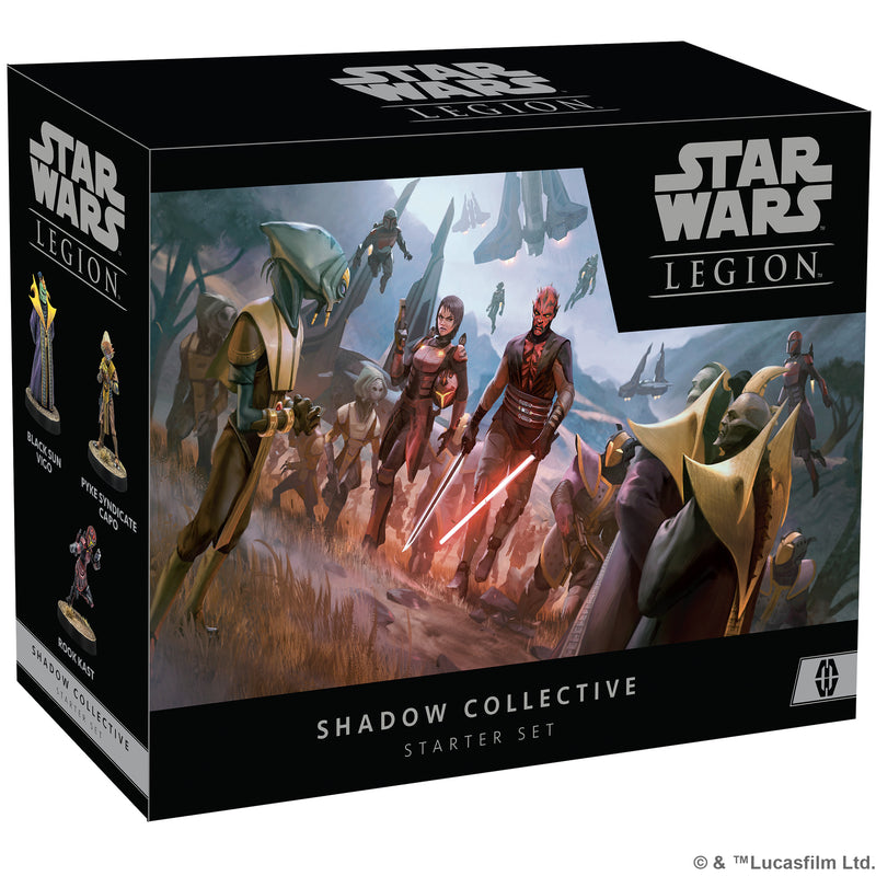 Load image into Gallery viewer, Star Wars: Legion - Shadow Collective Mercenary Starter Set
