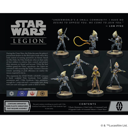 Star Wars: Legion - Pyke Syndicate Foot Soldiers