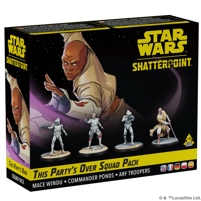 Load image into Gallery viewer, Star Wars: Shatterpoint - This Party&#39;s Over: Mace Windu Squad Pack
