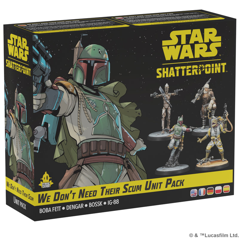 Load image into Gallery viewer, Star Wars: Shatterpoint - We Don’t Need Their Scum Squad Pack
