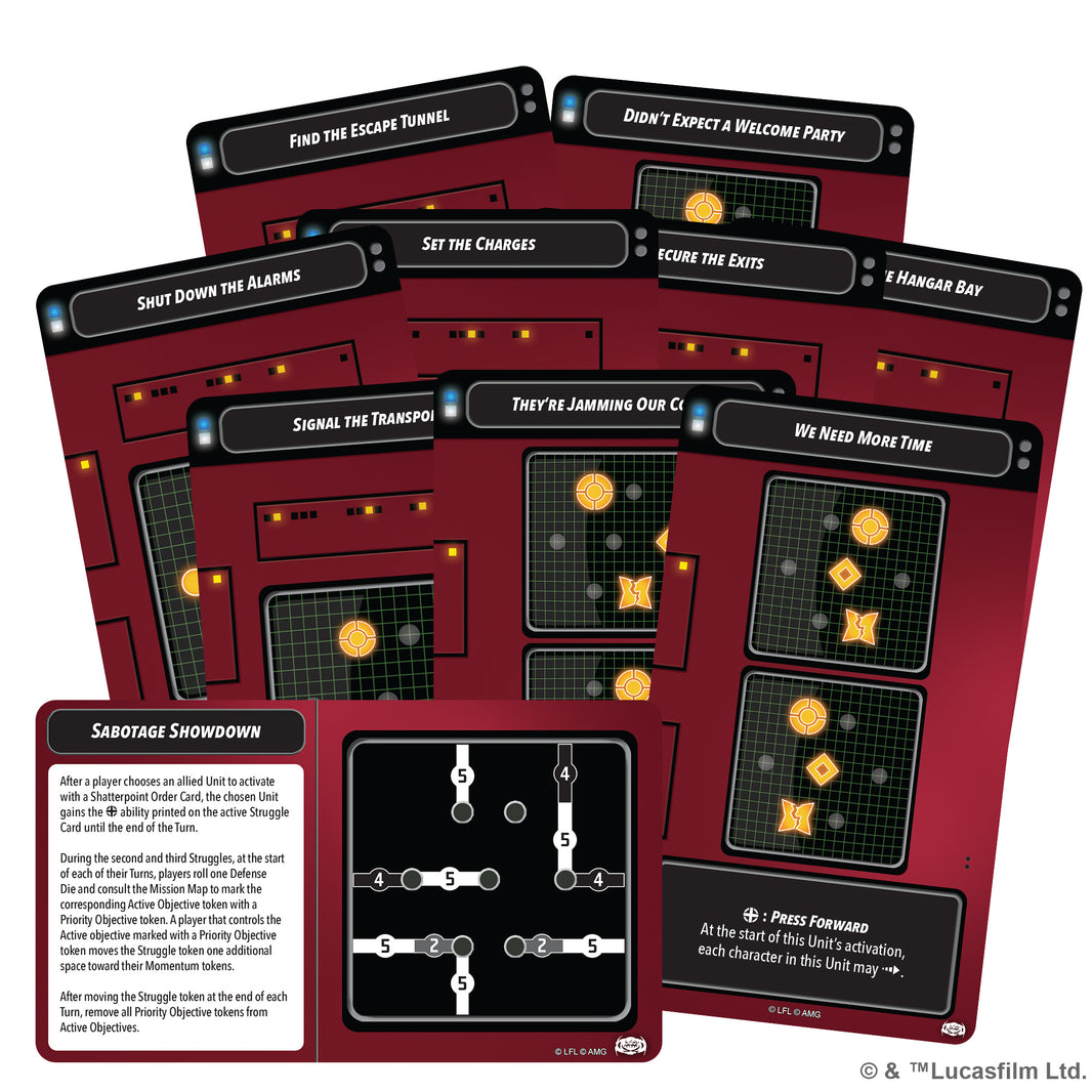 Star Wars Shatterpoint Sabotage Showdown Mission Pack – Asmodee USA
