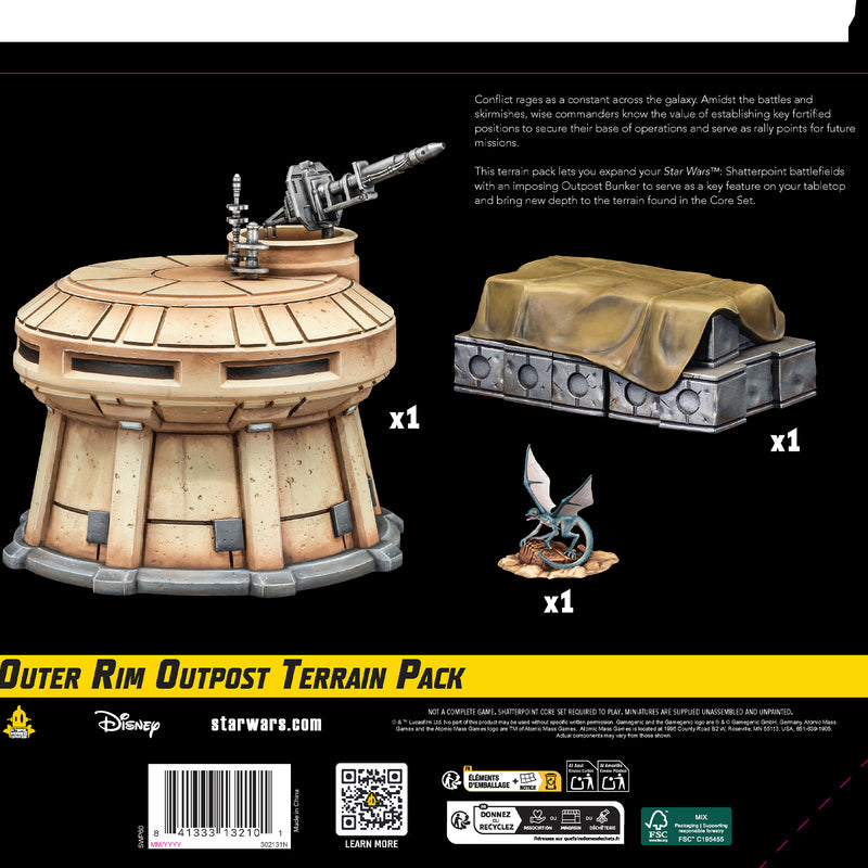 Load image into Gallery viewer, Star Wars: Shatterpoint - Outer Rim Outpost Terrain Pack
