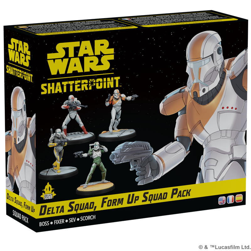 Load image into Gallery viewer, Star Wars: Shatterpoint - Delta Squad, Form Up Squad Pack
