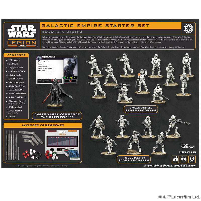 Star Wars: Legion – Galactic Empire Starter Set – Asmodee North America