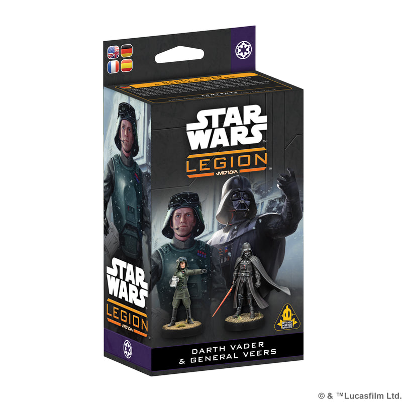 Load image into Gallery viewer, Star Wars: Legion - Darth Vader &amp; General Veers Character Expansion
