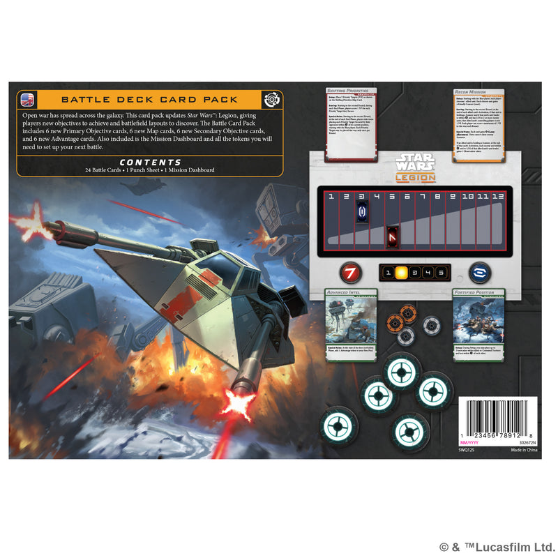 Load image into Gallery viewer, Star Wars: Legion – Battle Card Pack
