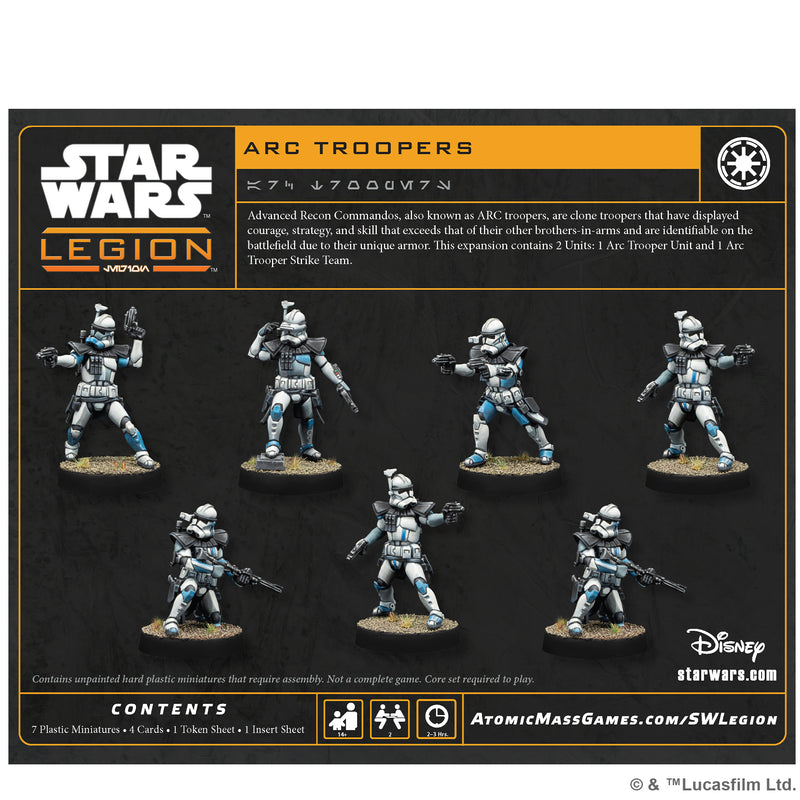 Load image into Gallery viewer, Star Wars: Legion - ARC Troopers Unit Expansion
